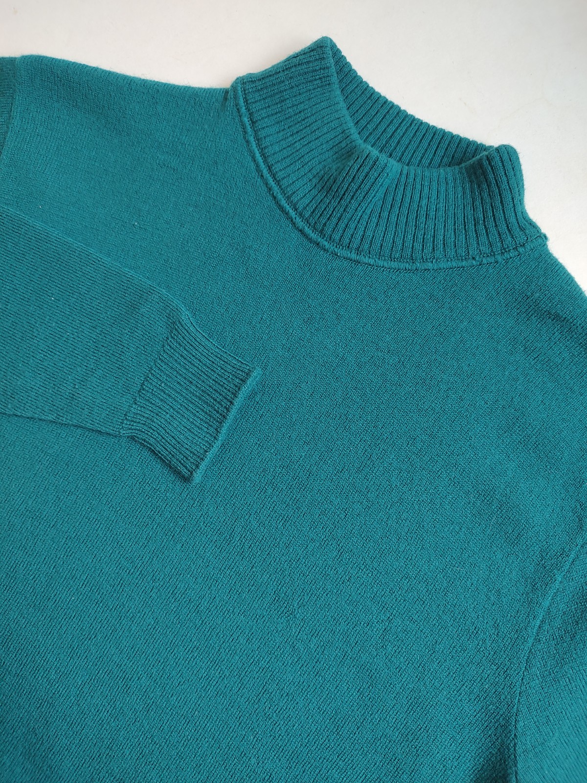 Pendleton Mock Neck Sweater Pullover Virgin Wool … - image 15