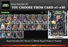 VIDEOGAME Topps WWE Slam 26 - ROYAL RUMBLE X-Fractor White - You Pick/Choose