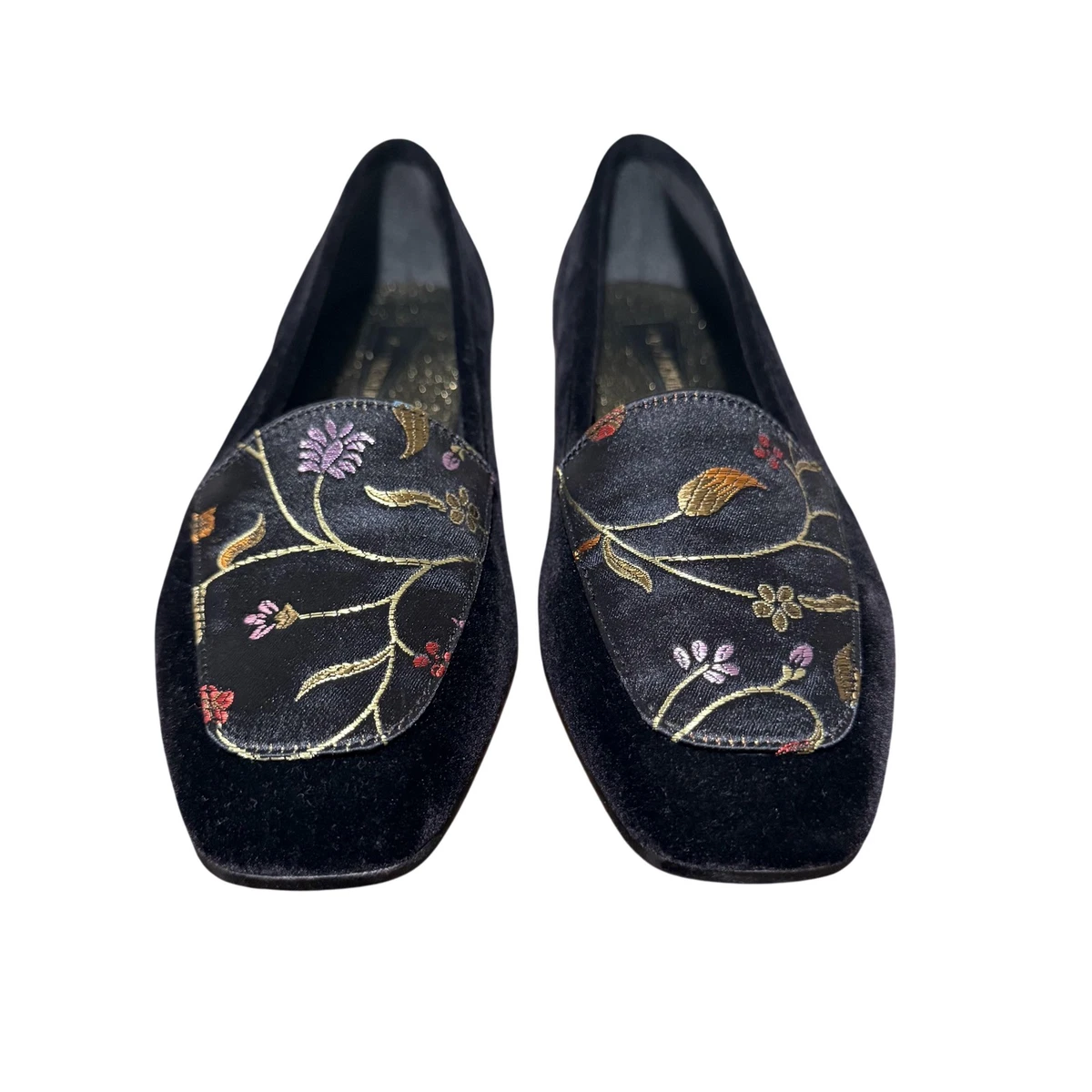 Velvet Floral Loafer for Women for sale | eBay display picture 2
