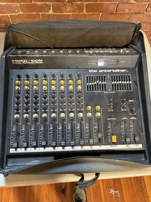 Tapco  The Entertainer   Stereo Powered Mixer As Is