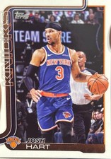 2025 Topps #16 Josh Hart First Card