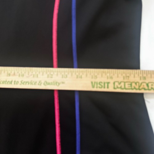 Fila Sport Track Jacket Women Size L Black Multi Color Stitching Zip Up Pockets - Picture 8 of 10
