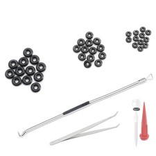 Buna-N O-Ring Tool Kit for Mini Dental Implant Replacement, 3 Sizes