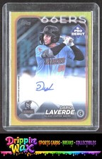 🔥Dario Laverde 2024 Topps Pro Debut Gold #/50 Auto #PD-38 SKU16-2🔥