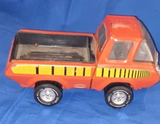 MID 1970 MINI TONKA PICKUP ORANGE TRUCK  "SUPER THRUST" WITH MAG WHEELS NICE...