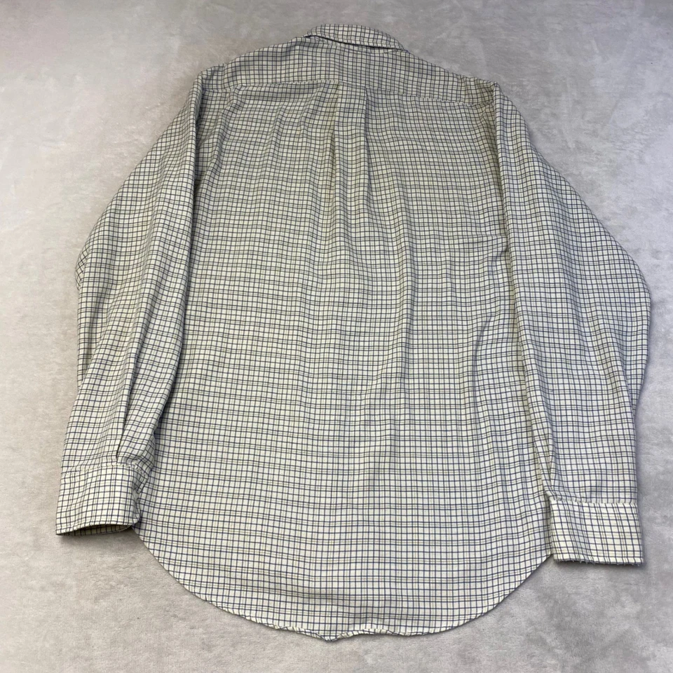 Chaps Ralph Lauren Mens Plaid Button Down Shirt Long Sleeve Size 15 1/2 34 35 - Image 4 of 4