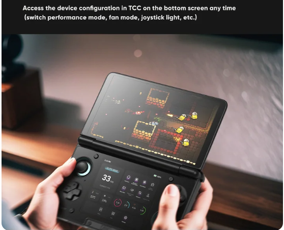 Black AYN Thor MAX 16+1TB Storage Handheld Video Game Console SAME