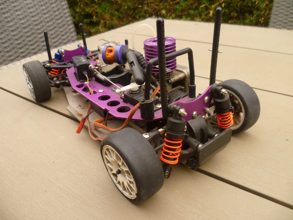 Vintage RC HPI Carson CS-4  Verbrenner Auto 1:10 - Bild 4 von 4