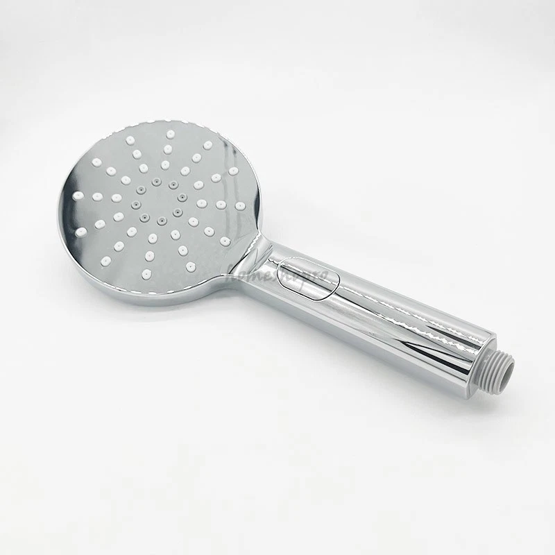 WELS Round Bathroom Hand Shower Head Bath Sprayer Replacement Multi Jet Mode NEW