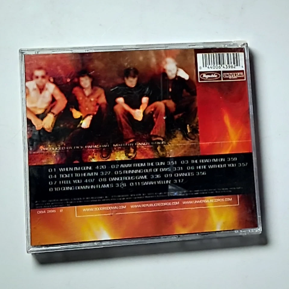 3 Doors Down – Away From The Sun (CD, 2002) Australasia 064 396-2 - Image 2 of 4