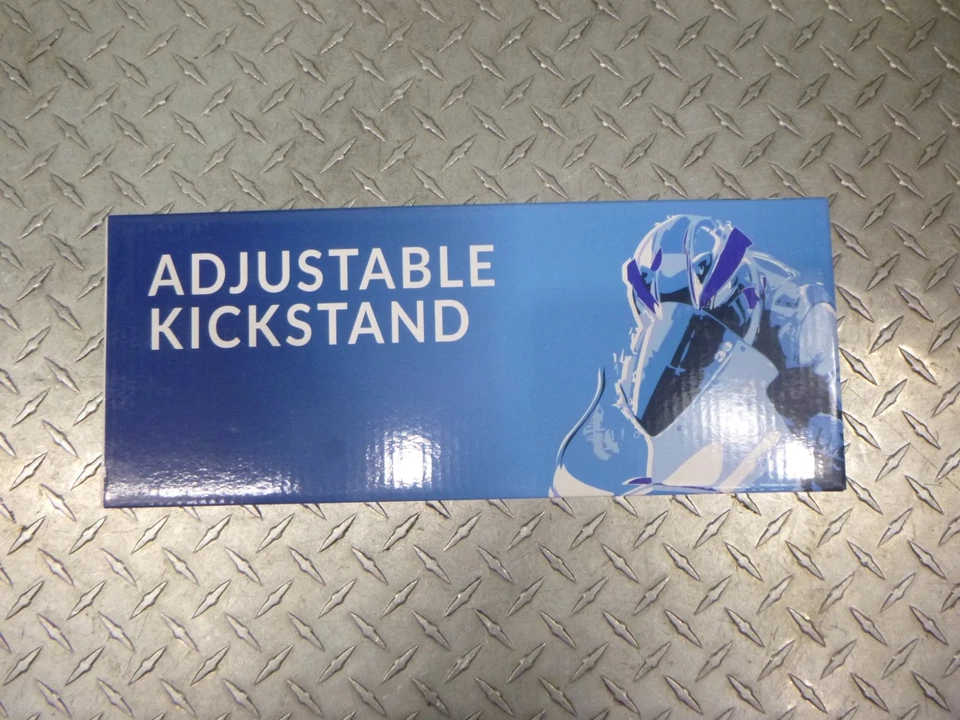 Pata de cabra Suzuki GSXR 1000 (17-18) estilo pista se ajusta 2"-4" negro KSGSXR5040B Foto 4 de 4