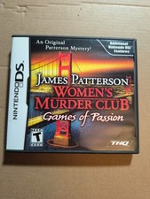 James Patterson: Women's Murder Club - Games of Passion (Nintendo DS, 2009)