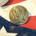 Non Dug Civil War 🇺🇸 💥 💣 Overcoat Eagle C Cavalry Coat Button