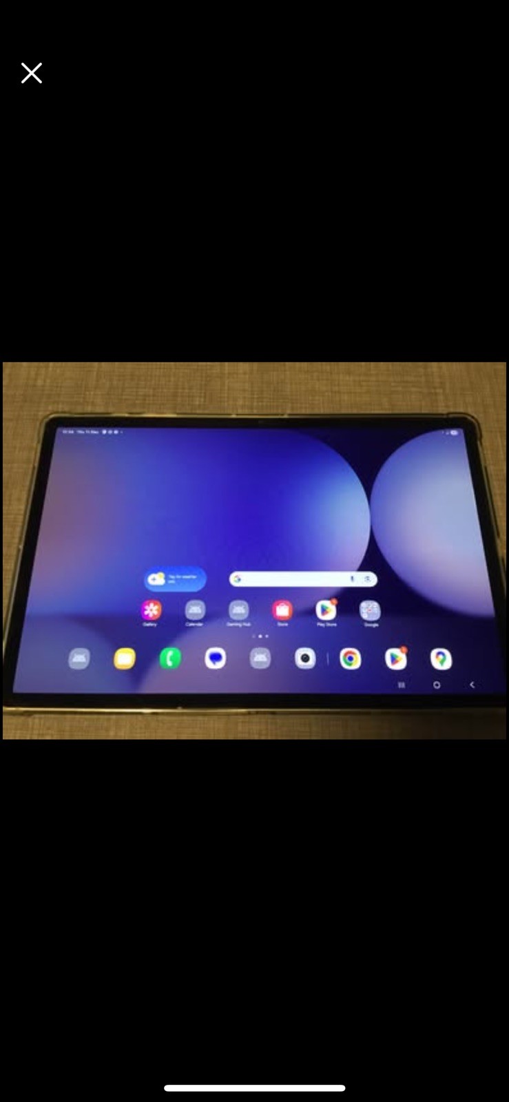 SAMSUNG Galaxy Tab S10+ 12.4" Tablet 256 GB, Moonstone Grey