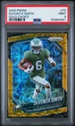 2025 Panini Prizm Football Choice Gold DeVonta Smith #70 PSA 9
