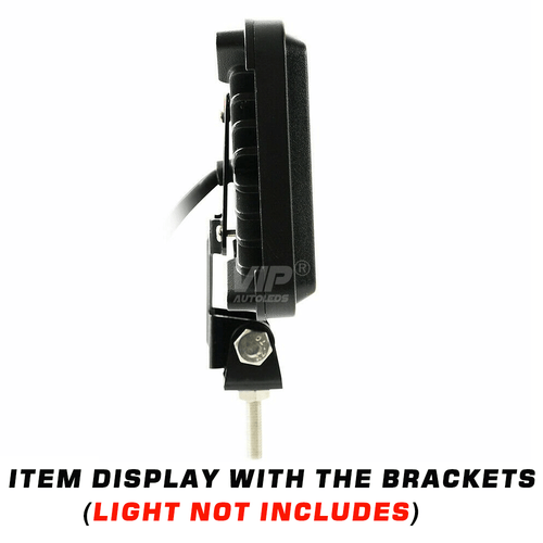 Universal 4x6"Inch Square LED Headlight Mounting Brackets Base Mount Brackets - Picture 3 of 3