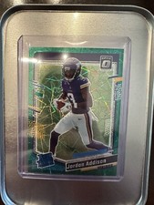 2023 Donruss Optic - Rated Rookie Green Velocity Prizm #271 Jordan Addison (RC)