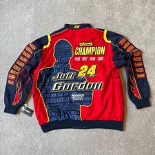 Vintage Jeff Gordon Nascar Jacket Mens 2XL Champion Cup Racing JH Design #24 New