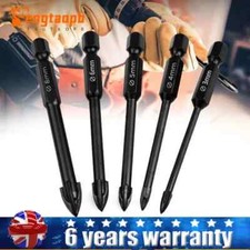 5PCS Universal Concrete Drill Bit Set & Masonry Drill Bit Set Cement Drill Bits