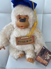 Russ Luv Pets Gonga Class of 80 Graduation Gorilla Ape Plush Toy Doll Vintage
