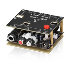 Mini Single-ended to Balanced Audio Converter RCA/3.5/6.5mm to XLR/4.4mm Adapter