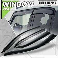 Smoke Window Visor Shade Guard Vent Wind Rain Deflector fit 18-23 Chevy Equinox