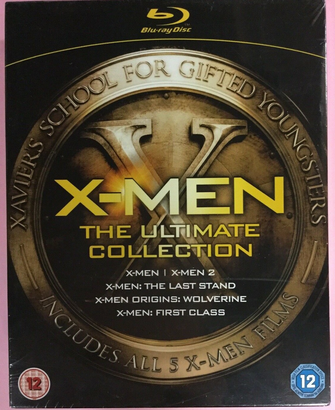 X-Men The Ultimate Collection Blu Ray 5 Films Hugh Jackman NEW Free Postage