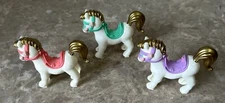 1991 Tyco Quints Dolls Replacement Parts 3 Horses For Rocking Horse 