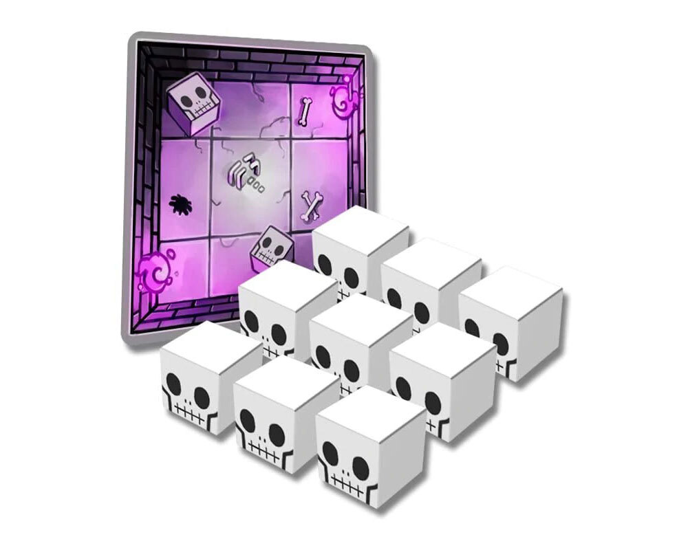 Падение в подземелье: Черепа-скелеты