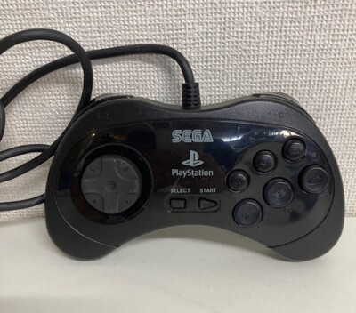 PS2 SEGA Classic Controll Pad Controller Black for PlayStation2