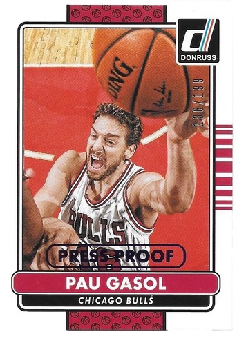 2002 Topps Pau Gasol Rookie Card (RC) - Unopened, Serial Numbered 