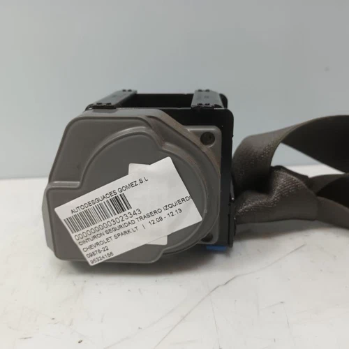 96841927 Cinturon Seguridad Trasero Izquierdo para CHEVROLET SPARK LT 2 3023343 - Imagen 3 de 5