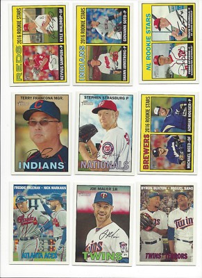 2016 TOPPS HERITAGE #'s 1-249 - STARS. ROOKIE RC'S - WHO DO YOU NEED!!!