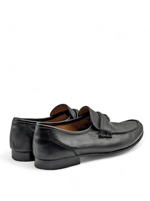 Allen Edmonds Bergamo Slip on Dress Shoes Black Leather  display picture 3