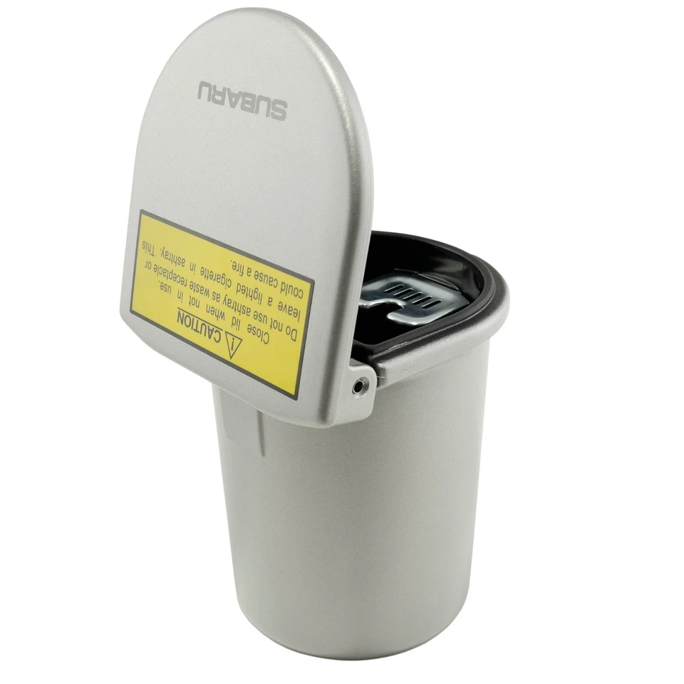 OEM 08-22 Subaru Legacy Outback Tribeca Center Console Ashtray Silver J2070YA000 - Image 4 of 4