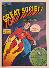 The Great Society Comic Book (1966, Parallax) FN Super LBJ!