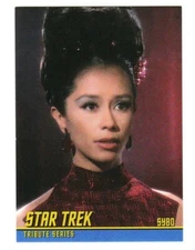 STAR TREK THE REMASTERED ORIGINAL SERIES TRIBUTE CARD T22 PILAR SEURAT SYBO