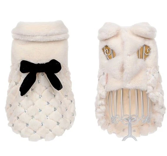 Christmas White Dog Coats/Jackets