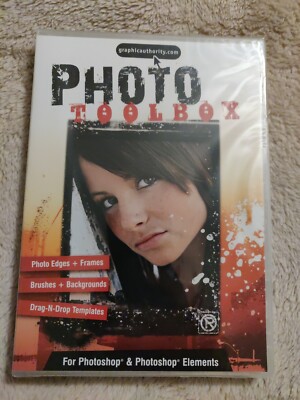 Photo Toolbox for MAC / PC DVD - Brand New(For Photoshop/Photoshop Elements)