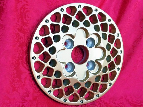 wheel star 13" x cerchio 13 14 15" x 3 piece wheels Fiat Ford BMW NSU Mini - Foto 18 di 73
