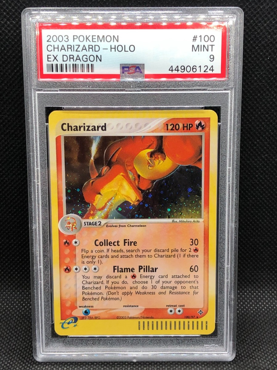Pokemon Card 2003 English EX Dragon Charizard 100/97 100 holo