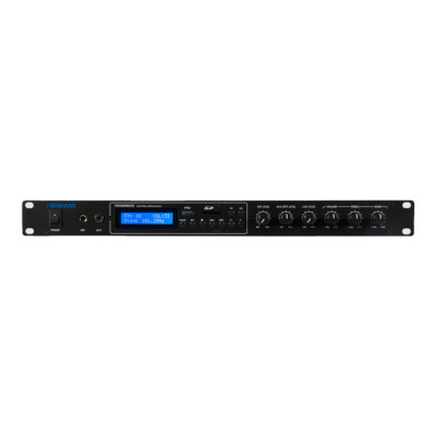 Newhank Powermate 1HE 2 x 100W RMS Verstärker Mixer USB Bluetooth PA Anlage
