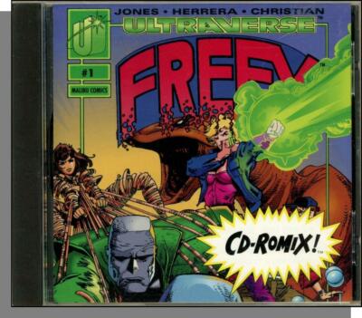 CD-ROMIX: Freex #1 (1993) - New Malibu Comics CD-ROM!  