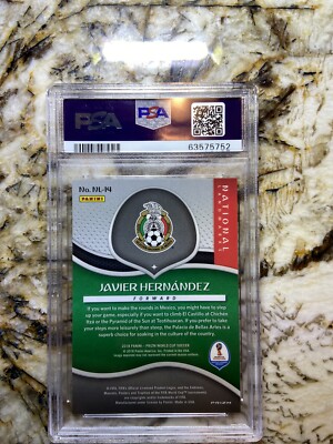 2018 Prizm World Cup Soccer Javier Hernandez MEXICO #14 National
