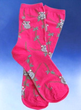 NWT Koala Pink Women's Socks from Socksmith