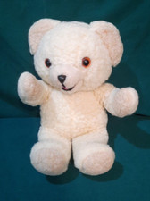 Vintage Russ Snuggle Fabric Softener Plush Stuffed Teddy Bear 10" Euc