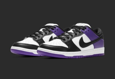 Size 9 Nike SB Dunk Low Pro Court Purple BQ6817-500