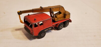 ミニカー Matchbox Superfast No.30 Crane Matchbox Superfast No 30 8 Wheel Crane Rare Light Yellow Crane