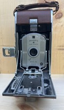 Polaroid Land Camera Speedliner With Leather Case Model 95 Used Vintage