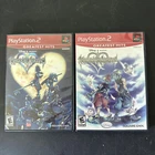 Kingdom of Hearts And Re: Chain Of Memories Greatest Hits PS2 Complete CIB Both